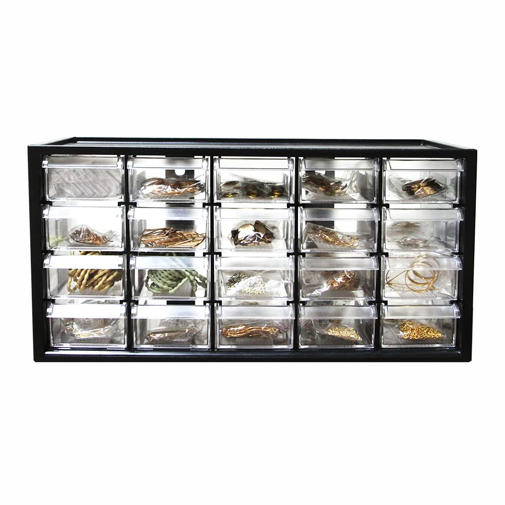 Amazon.com: livinbox Plastic Desk Drawer Organizer w/20 Drawers